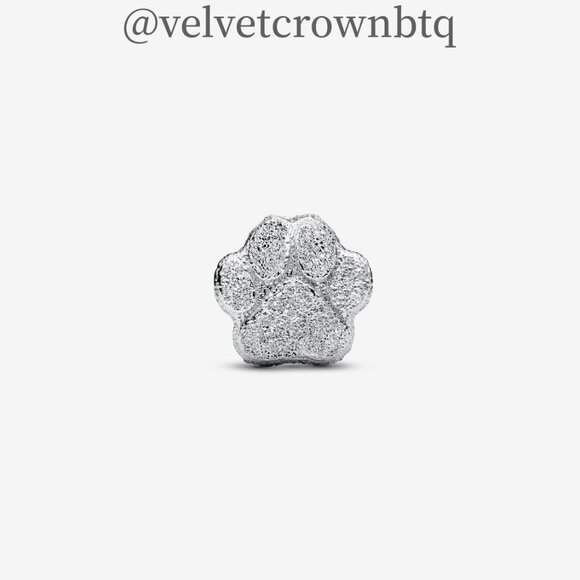 Pandora Textured Paw Mini Charm - Picture 2 of 5